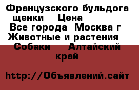 Французского бульдога щенки  › Цена ­ 35 000 - Все города, Москва г. Животные и растения » Собаки   . Алтайский край